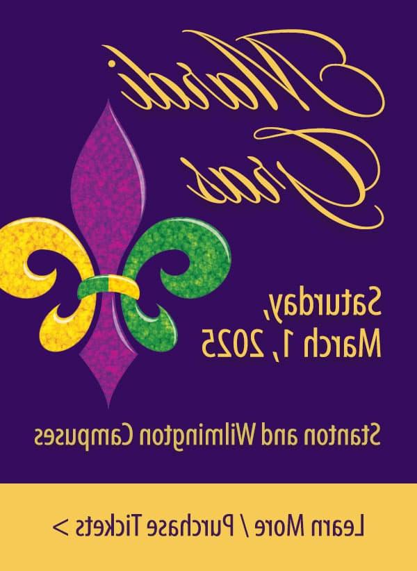 Link to purchase tickets for Mardi Gras Saturday, March 1, 2025.